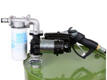 Bomba de transferencia de combustible Piusi DRUM EX50 12V DC ATEX + Pistola manual, art: F00372000