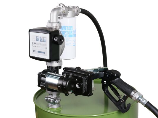Dispensador de combustible Piusi DRUM EX50 230V + K33 ATEX + boquilla automática, art: F0037601B