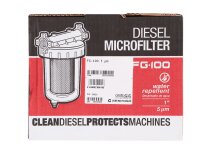 Filtro-separador de combustible diésel Gespasa FG-100, con separación de agua hasta el 93%