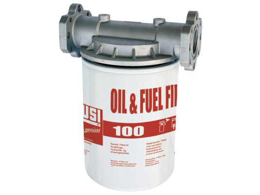 Fuel and oil filter Piusi 100 l/min, 10 μm, art: F0914900A.