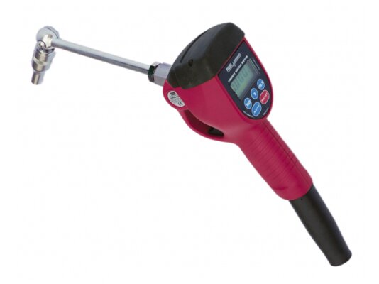 Piusi K500 dispensing nozzle with counter (rigid spout), art: F0068720A.