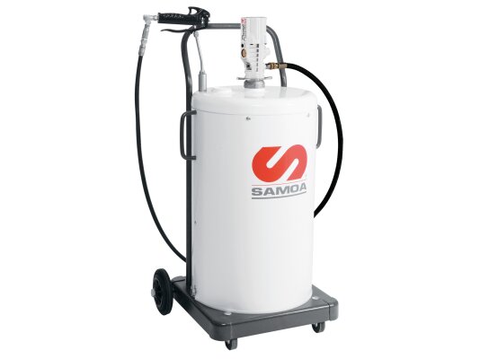 Bomba de tambor móvil Samoa EGC-50/450-3, para tambores de 50 kg, art.: 482500