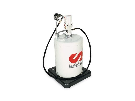 Pneumatic grease gun with stand Samoa EGC-20/450, for 20 kg barrels, art: 486200.