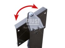 Carrete de manguera de aceite abierto Piusi para manguera de 1/2" 20 m