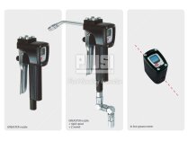 Pistola de grasa Piusi Greaster con contador (oz/lb, boquilla rígida, conexión en Z)