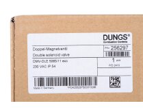 Válvula electromagnética doble Dungs DMV-DLE 5065/11 eco, 230 V, NBR