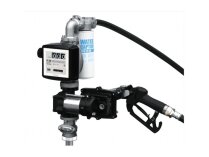 Piusi DRUM EX50 12V DC K33 ATEX refueling column with power cable + automatic nozzle, art: F0037503A