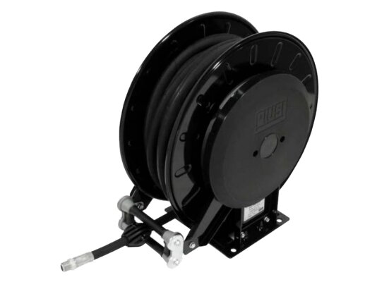 Piusi 400 bar carrete abierto con manguera neumática para lubricación, 15 m, art: HA40153800A.