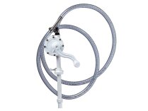 Bomba de mano rotativa con kit completo