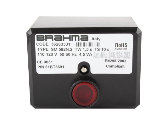 Brahma SM 592N.2 36283331 Quemador de stock