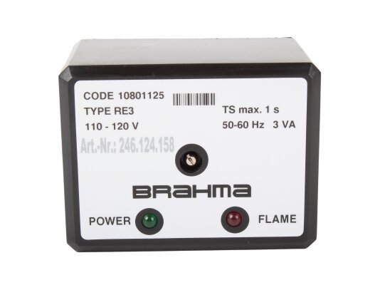 Sensor de llama Brahma RE3 110-120V, art: 10801125