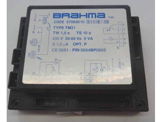 Unidad de caldera Brahma TM31, art: 37065010.