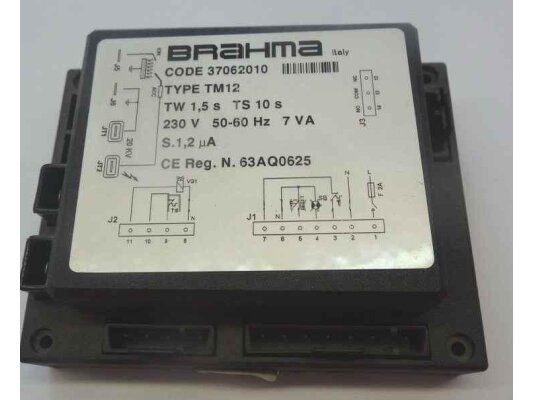 Brahma TM12 top-fired boiler, art: 37062010.
