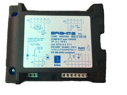 Brahma TGRD63 Burner Controller, art: 18047002.