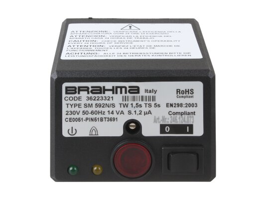 Caldera de estoker Brahma SM592N/S 36223331