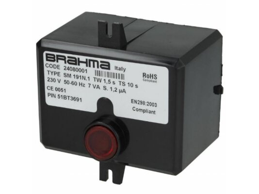 Brahma SM191N.1 boiler automation, art: 24080001.