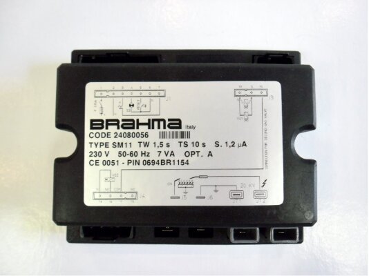 Controlador de quemador Brahma SM11, art: 24080056