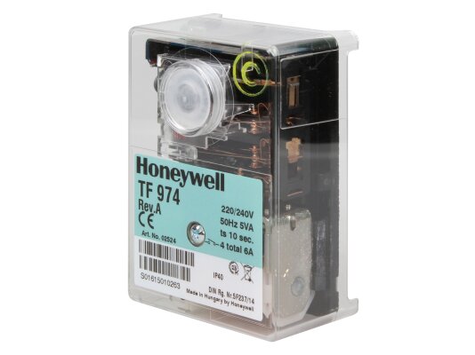 Español: Control de quemador Honeywell TF 974 Rev.A, art: 02524