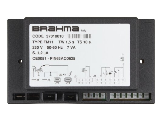 Brahma FM11 Controlador de quemador, 37010010
