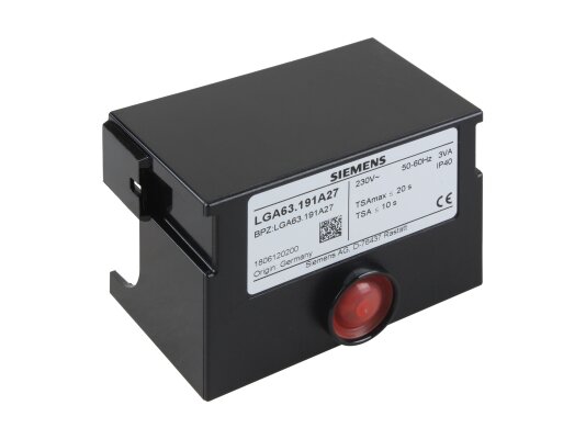 Sistema de control de quemador Siemens LGA63.191A27