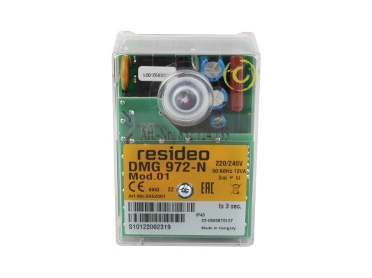 Honeywell DMG 972-N Mod.01 burner control, art: 0452001.