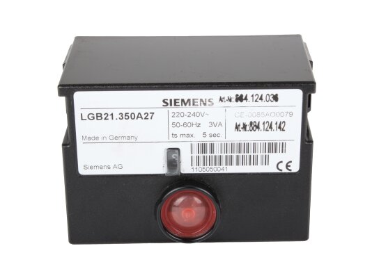 Sistema de control de quemador Siemens LGB21.350A27