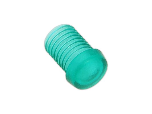 Plastic bulb cap green art. 0005120121-BT