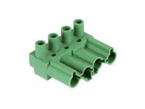 Conector verde de 4 pines art. 0005130023-BT