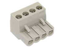 Conector gris de 4 pines, art. 0005130171-BT