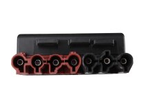 Enchufe Wieland 7P con cable, hembra, 65322095