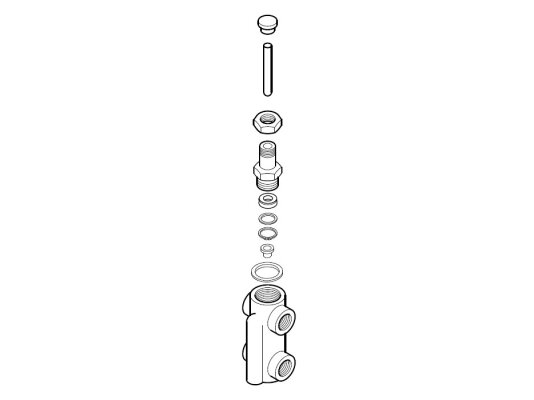 Baltur 1/2" x 3/8" pressure regulator, art: 16320.