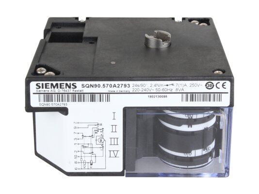 Siemens SQN90.570A2793 Servoaccionador