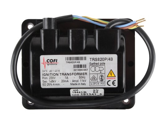 Transformador de encendido Cofi TRS820P/43