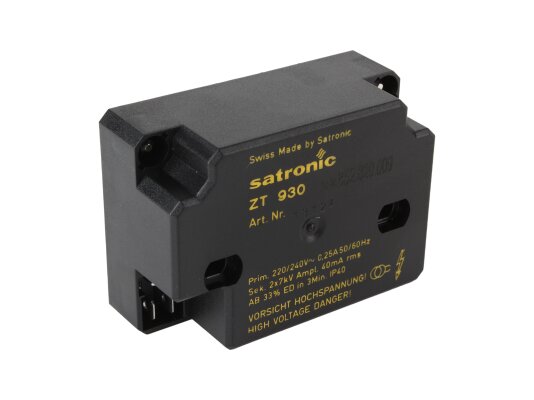Transformador de encendido Honeywell ZT 930 4mm
