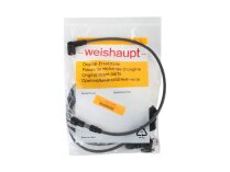 Cable de electrodo de encendido Weishaupt 600 mm, art: 21710411072