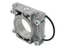Dungs gas valve flange Rp 1 1/4" with gasket, art: 65323698.