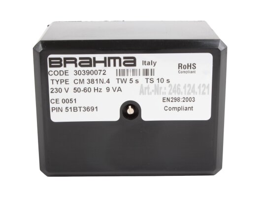 Brahma CM381N.4 30390072 furnace automatic.