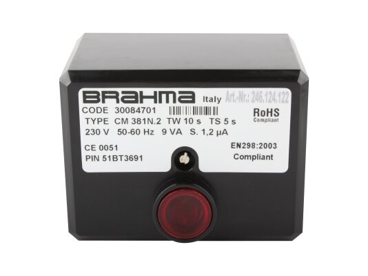 Brahma CM381N.2 30084701 caldera de estufa