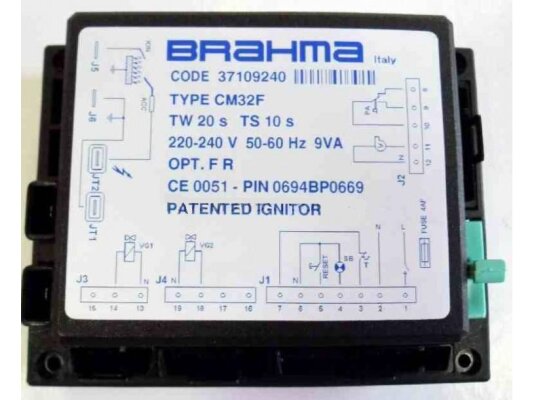 Brahma CM32F combustion manager, art: 37109240.