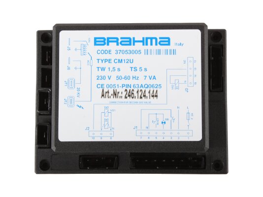 Brahma CM12U Burner Controller, art: 37053005.