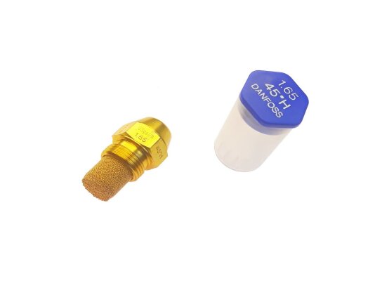 Danfoss Nozzle OD 1.65 / 45º H, art: 030H4929.