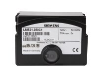 Siemens LME21.350C1 burner control system.