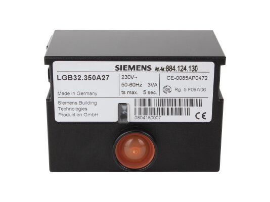 Siemens LGB32.350A27 burner control system.