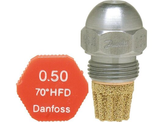 Boquilla Danfoss 0.50 / 70º HFD, art: 030H7008.