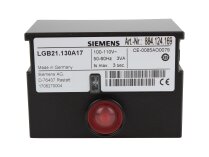 Siemens LGB21.130A17 burner control system.