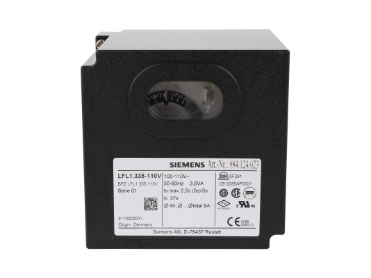Siemens LFL1.335 110V stok burner.