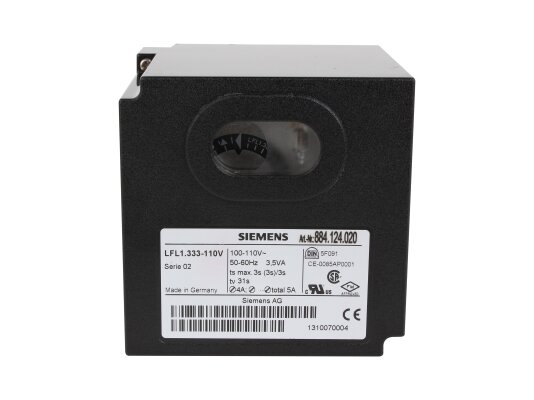 Siemens LFL1.333 stok burner, 110V.