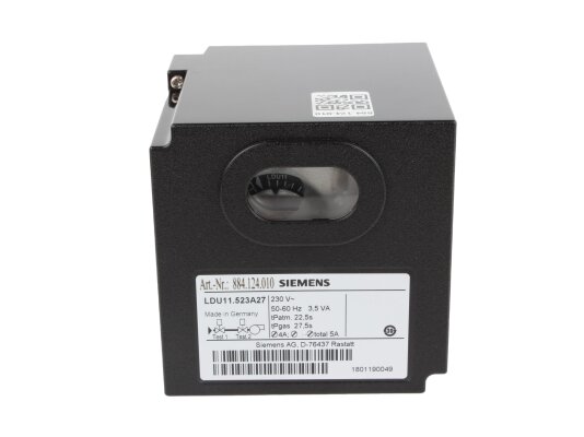 Bloque de control de fugas Siemens LDU11.523A27