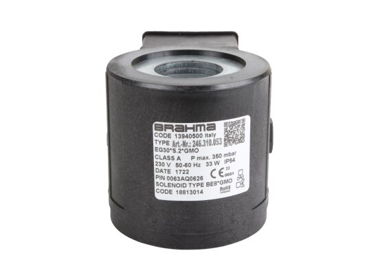 Válvula electromagnética de gas Brahma EG30*S.2*GMO, art: 13940500.