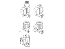 Válvula electromagnética de gas Brahma E6G*SRP*1/2*GMO 5, art: 13763505